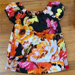 Floral Off-Shoulder Top